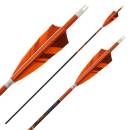 Complete arrow | PyroSPHERE - Carbon - Feathers - factory fletched | Spine 800