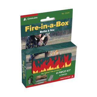 COGHLANS set di avviamento al fuoco Fuoco in scatola