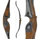JACKALOPE - Onyx - 62 Zoll - Modell 2023 - One Piece Recurvebogen - 20-50 lbs