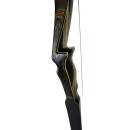 WHITE FEATHER Vermilion - 62 inch - One Piece Recurve Bow...