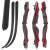 SPIDERBOWS Tournament EINZELSTÜCKE - Take Down - 68 Zoll - 35 lbs - Recurvebogen