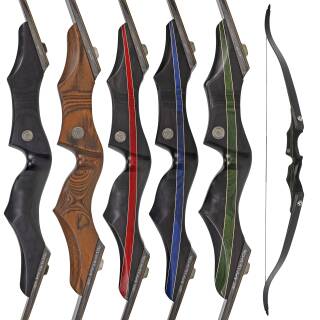 SPIDERBOWS - Hawk - SWS - 60-66 pouces - 25-50 livres - Arc recurve démontable