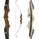 SPIDERBOWS - Hawk - SWS - 60-66 pouces - 25-50 livres - Arc recurve d&eacute;montable