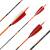 Complete arrow | PyroSPHERE Slim - Carbon - Natural feathers | Spine: 1000 | Length: 26 inch