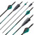 Complete arrow | SPHERE Hunter Pro - Carbon - Natural feathers | Spine: 800 | Length: 26 inch
