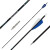 Complete arrow | SPHERE Ghost 5.2 - Carbon - Natural feathers | Spine: 800 | Length: 30 inch