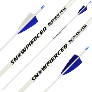 Complete arrow | SPHERE Snowpiercer 4.2 - Carbon - Natural feathers | Spine: 800 | Length: 30 inch