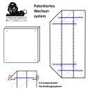 STRONGHOLD Battifreccia Schiuma Strong fino a 65 libbre (60-120x30 cm)