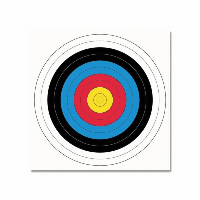 Zielscheibenauflage - FITA zertifiziert - mit Nylon-Fden - 80 cm