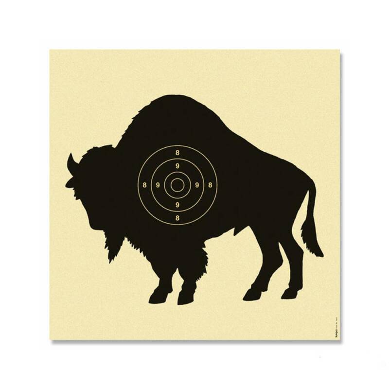 Zielscheibenauflage | Laufscheibe Büffel