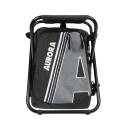 AURORA Outdoor Backpack - Mochila con taburete - negro