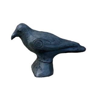 LEITOLD corvo 3D animale da giardino per arco e freccia Battifreccia