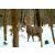STRONGHOLD Bersaglio Animali - branco di cervi nella foresta invernale - 59 x 84 cm - idrorepellente/antistrappo