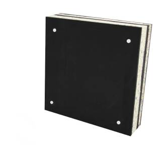 STRONGHOLD Parapeto Foam Negro Resistente hasta 55 libras (60x60x15 cm)